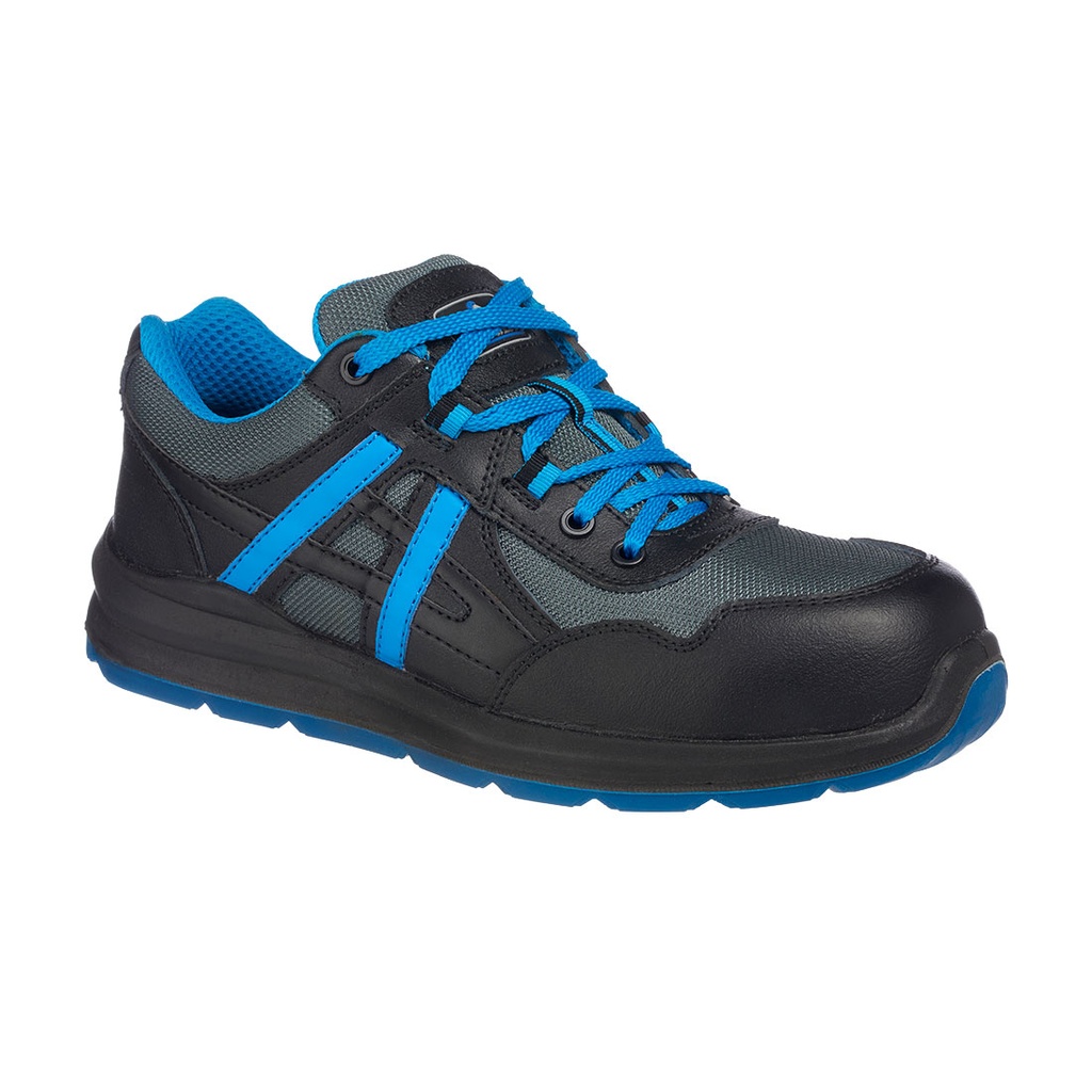 FT60 - Portwest Compositelite Mersey Trainer S1P Black/Blue