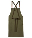 Premier Clip 'n' Clasp cross-back bib apron_Back View