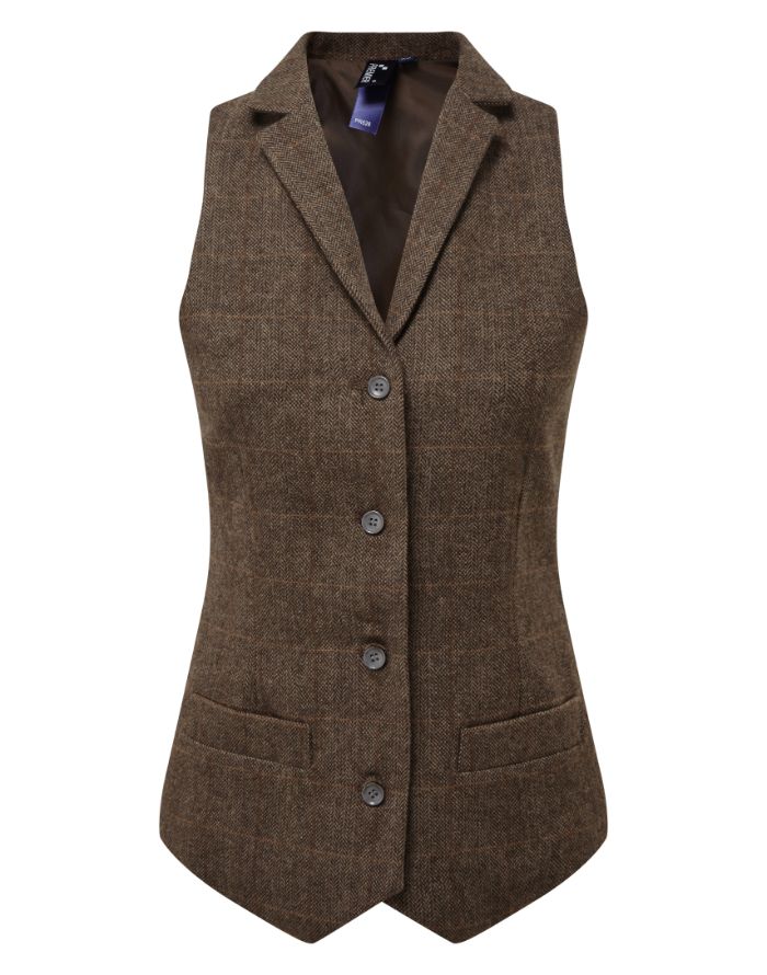 Premier Women's herringbone waistcoat