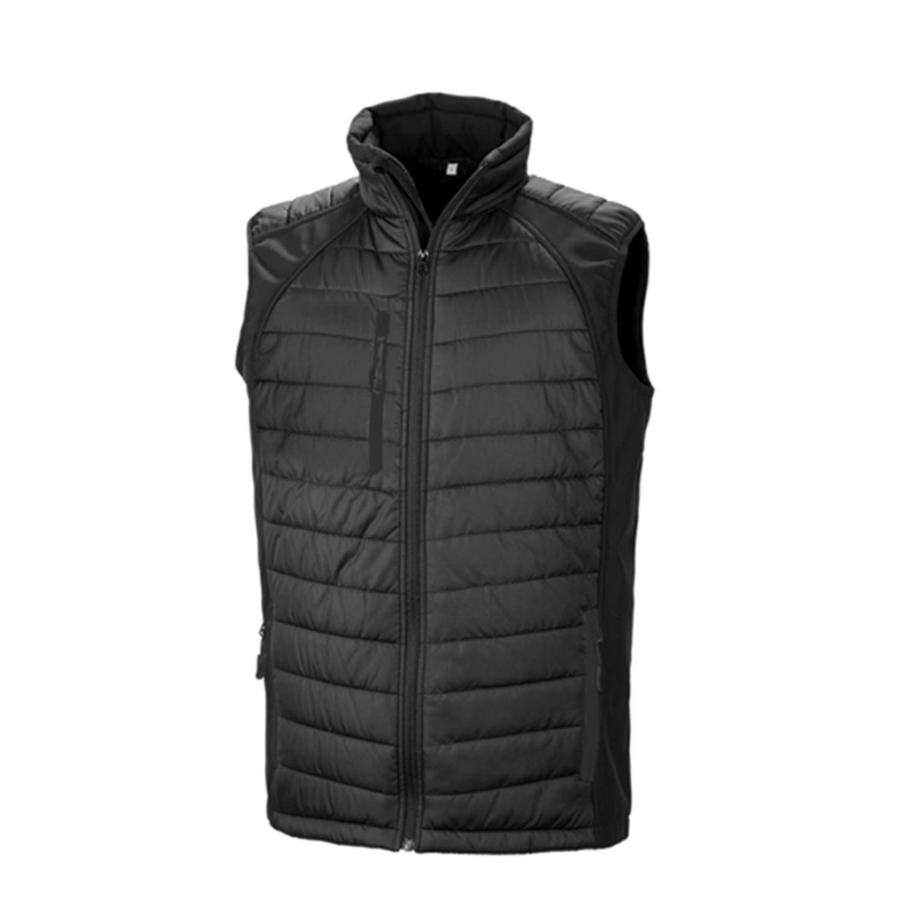 Result Blackcompass padded softshell gilet