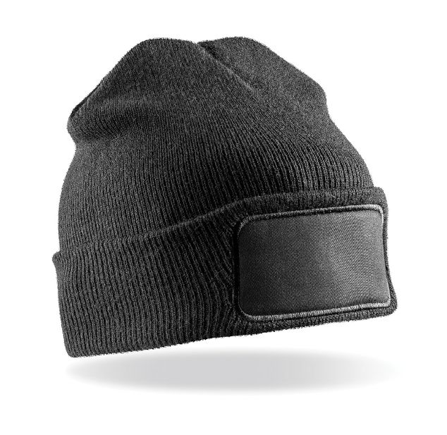 Result Winter Essentials Double-knit printers beanie