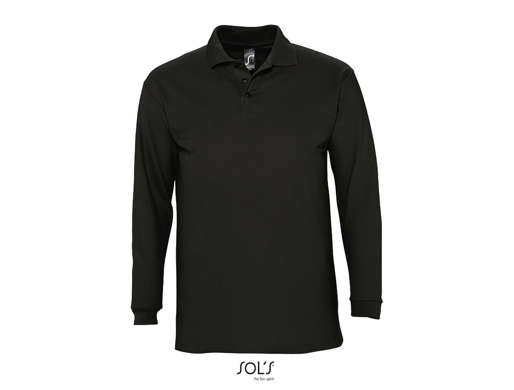 SOL'S Winter II Long Sleeve Cotton Piqué© Polo Shirt