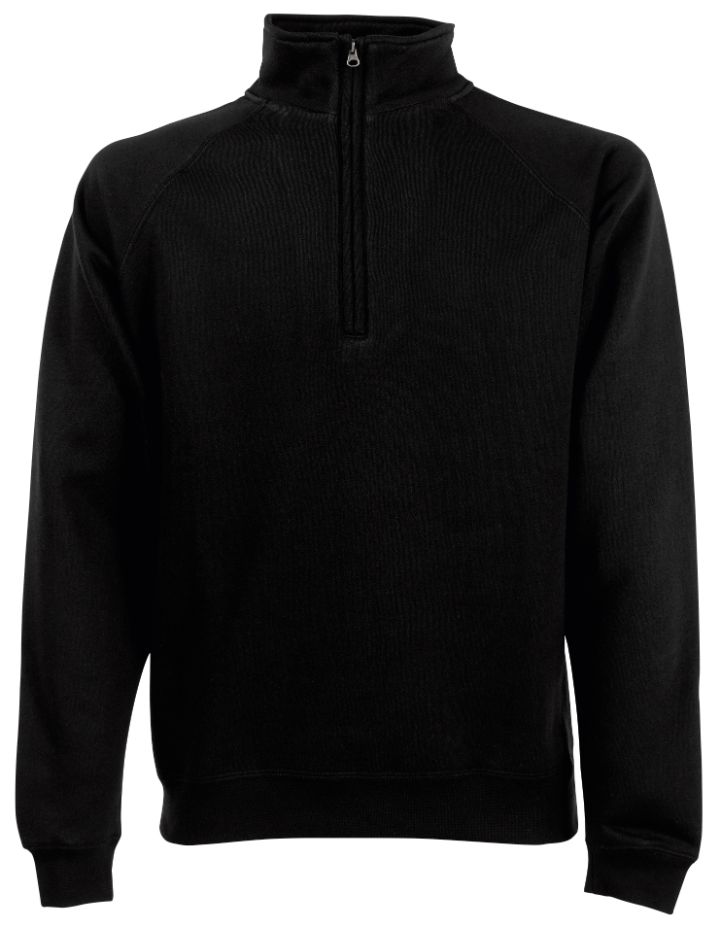 Fruit of the Loom Premium 70/30 zip-neck sweatshirt