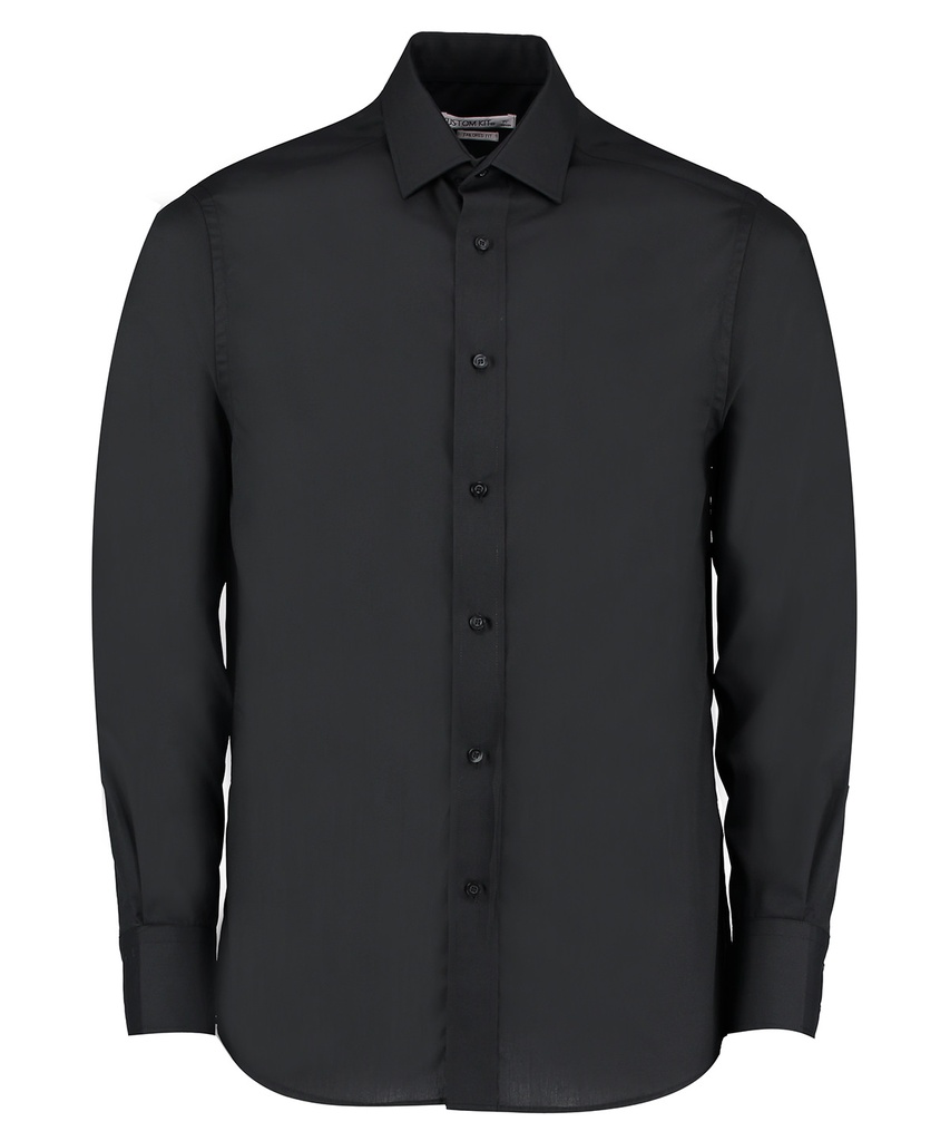 Kustom Kit Tailored business shirt long-sleeved (tailored fit)