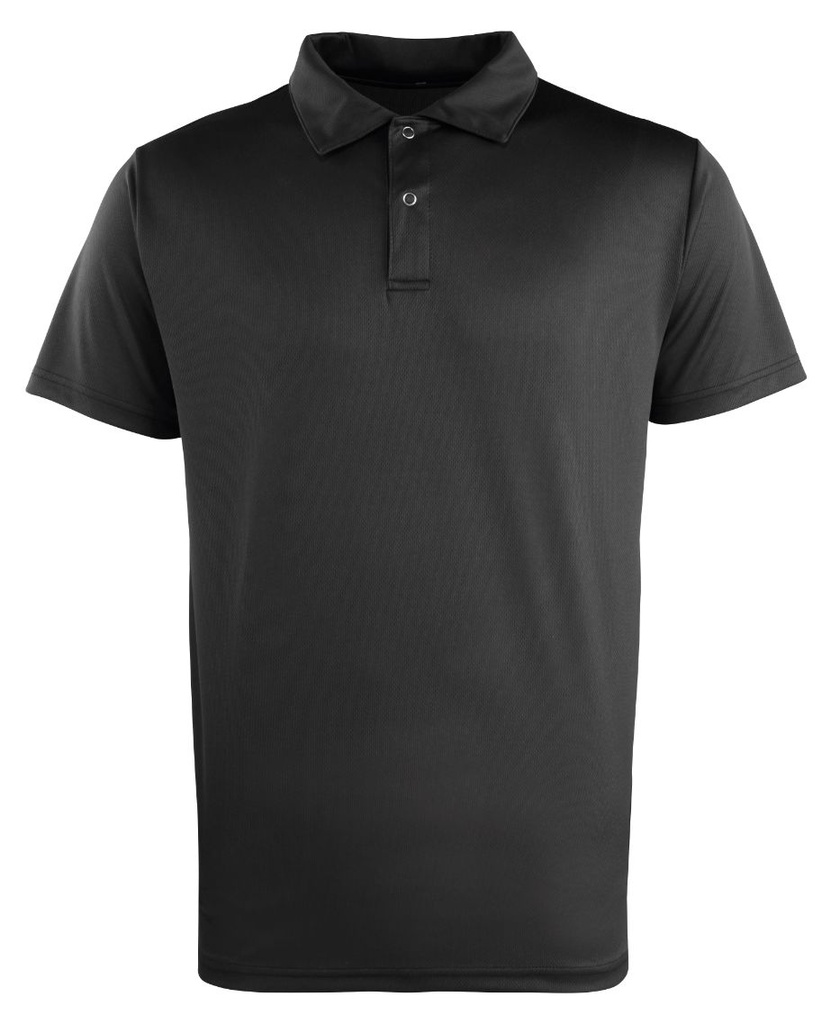 Premier Coolchecker® Unisex studded polo