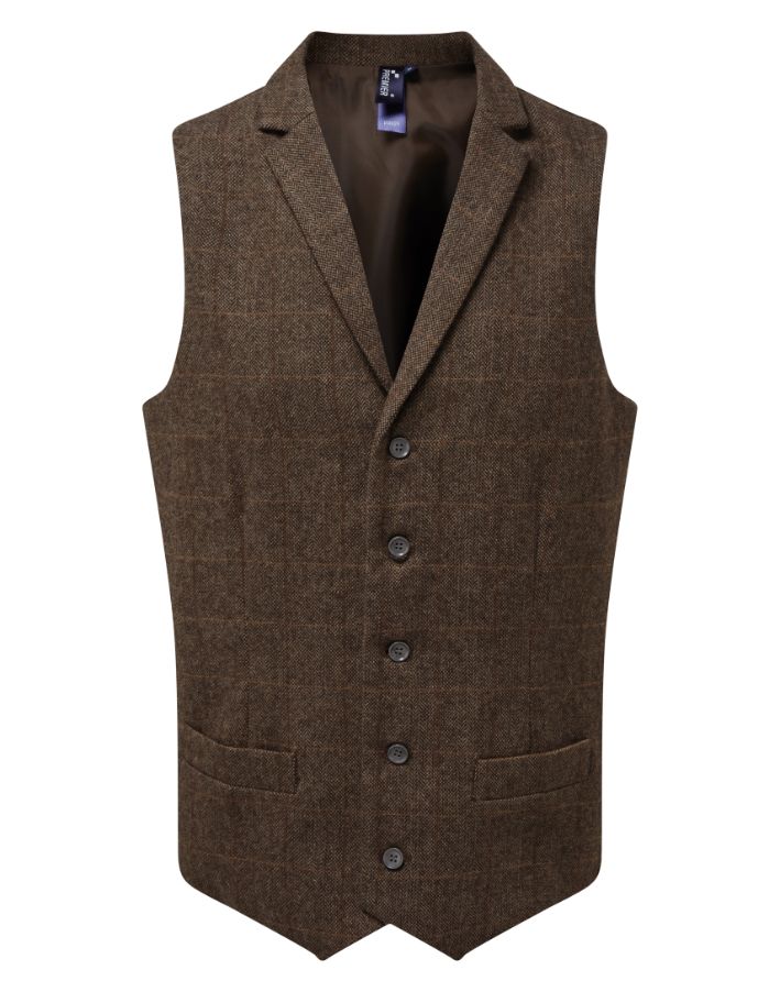 Premier Herringbone waistcoat