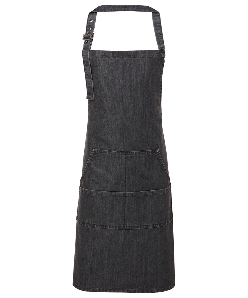 Premier Jeans stitch bib apron