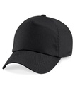 [BC010] Beechfield Original 5-panel cap (Black)