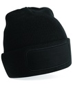 [BC445] Beechfield Original patch beanie (Black)