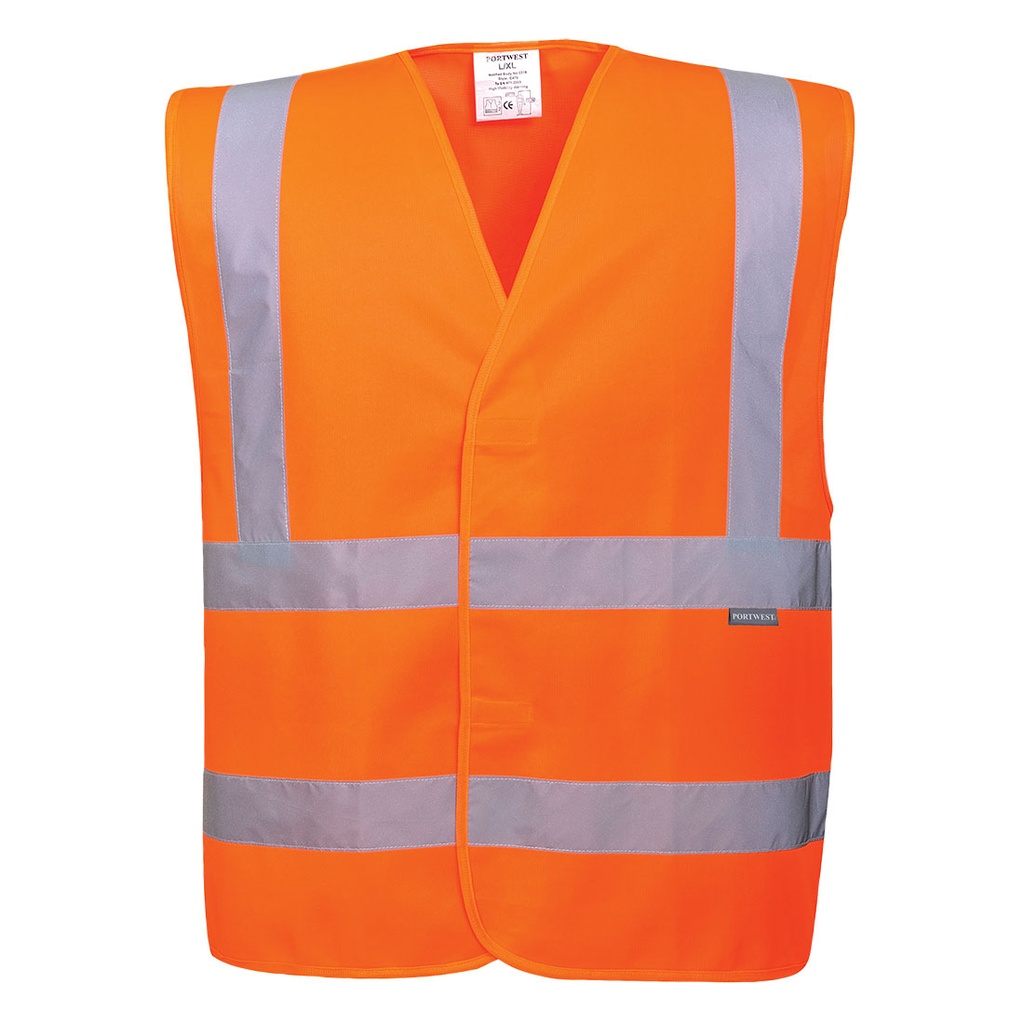 Portwest Hi-vis two-band-and-brace vest C470