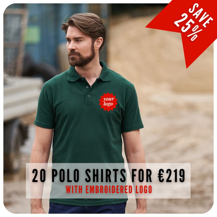 20 ProRTX Polo Shirts with logo for €219