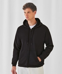 B&C ID.205 50/50 Zipped Hooded Sweatshirt