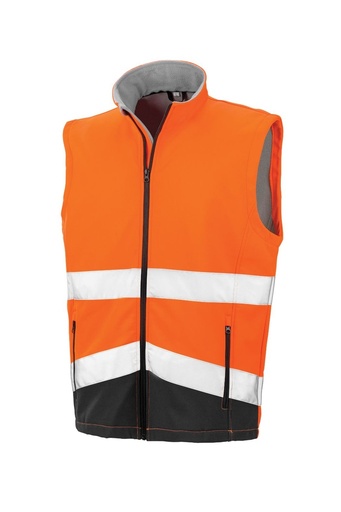 Result Safeguard Printable safety softshell gilet