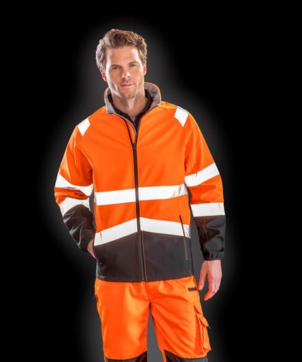 Result Safeguard Printable safety softshell jacket