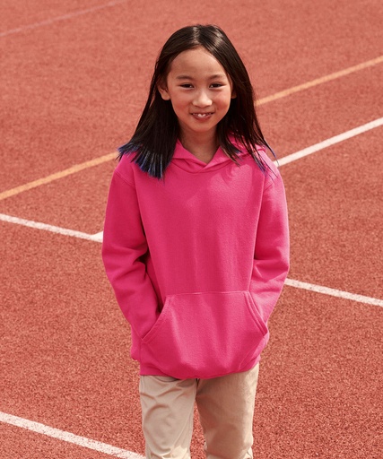 Fruit of the Loom Kids classic hooded sweatshirt