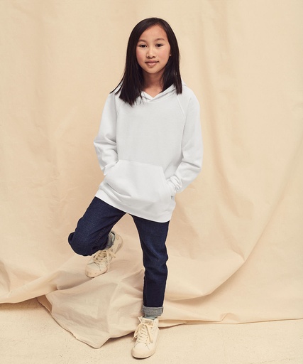 Fruit of the Loom Kids lightweight hooded sweatshirt