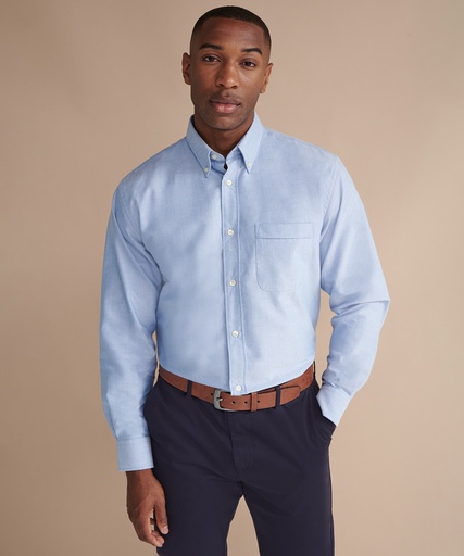 Henbury Long sleeve classic Oxford shirt