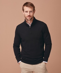 Henbury ¼ zip jumper