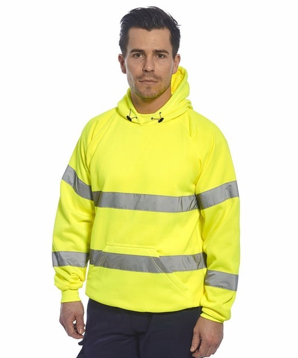 Portwest Hi-vis hooded sweatshirt (B304)