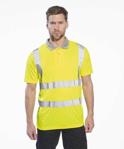 Portwest Hi-vis polo shirt (S477/RT22)