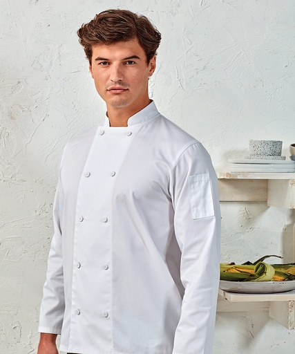 Premier Chef's Coolchecker long sleeve jacket