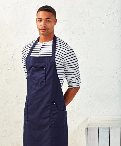 Premier Chino cotton bib apron