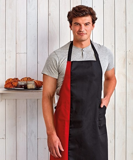 Premier Contrast bib apron