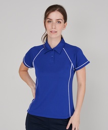 Finden & Hales Women's piped performance polo