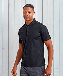 Premier Men's spun dyed sustainable polo shirt