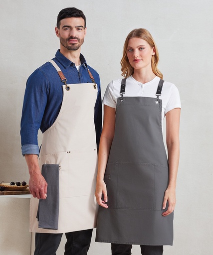 Premier Clip 'n' Clasp cross-back bib apron